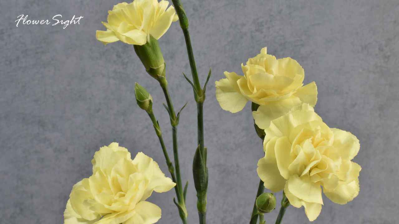 Hoa cẩm chướng màu vàng