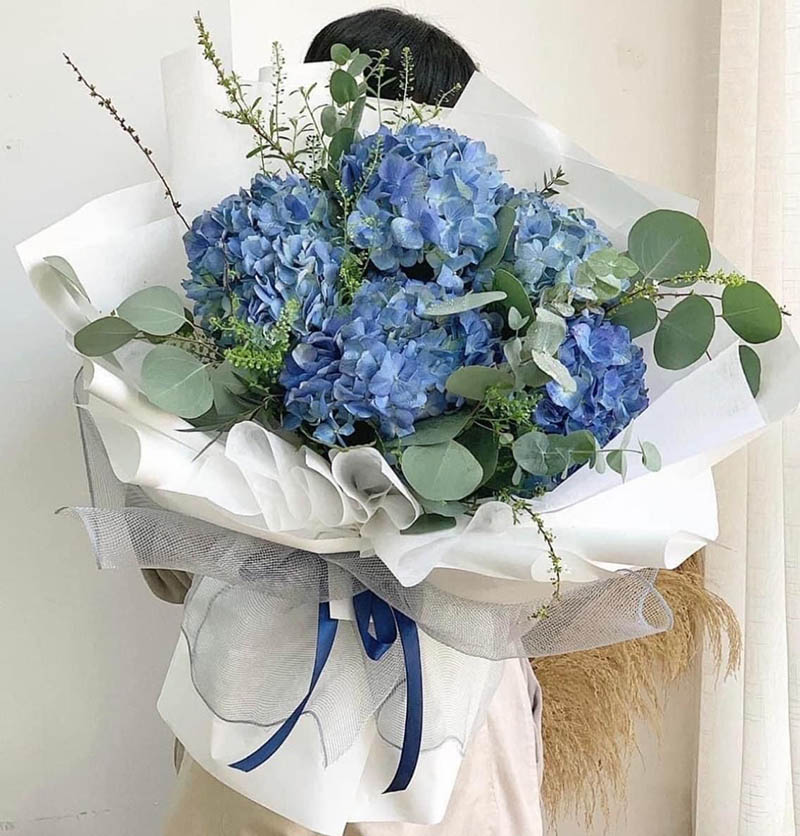 Bó hoa cẩm tú cầu giá rẻ tại TPHCM