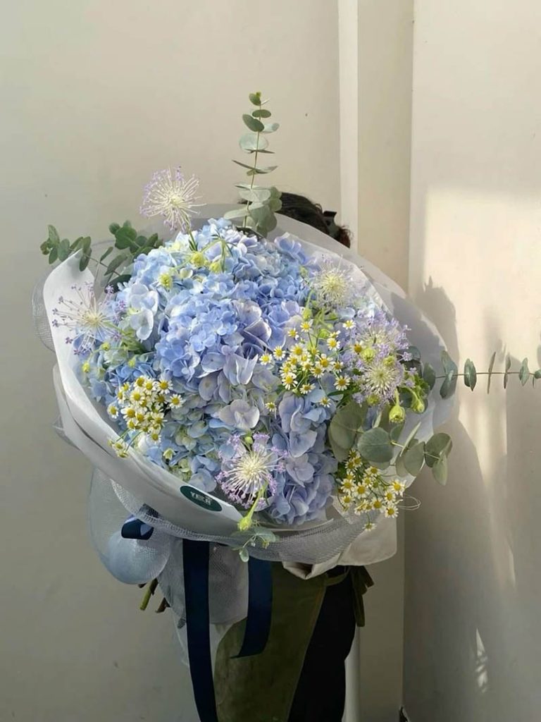 Bó hoa cẩm tú cầu đẹp và sang trọng